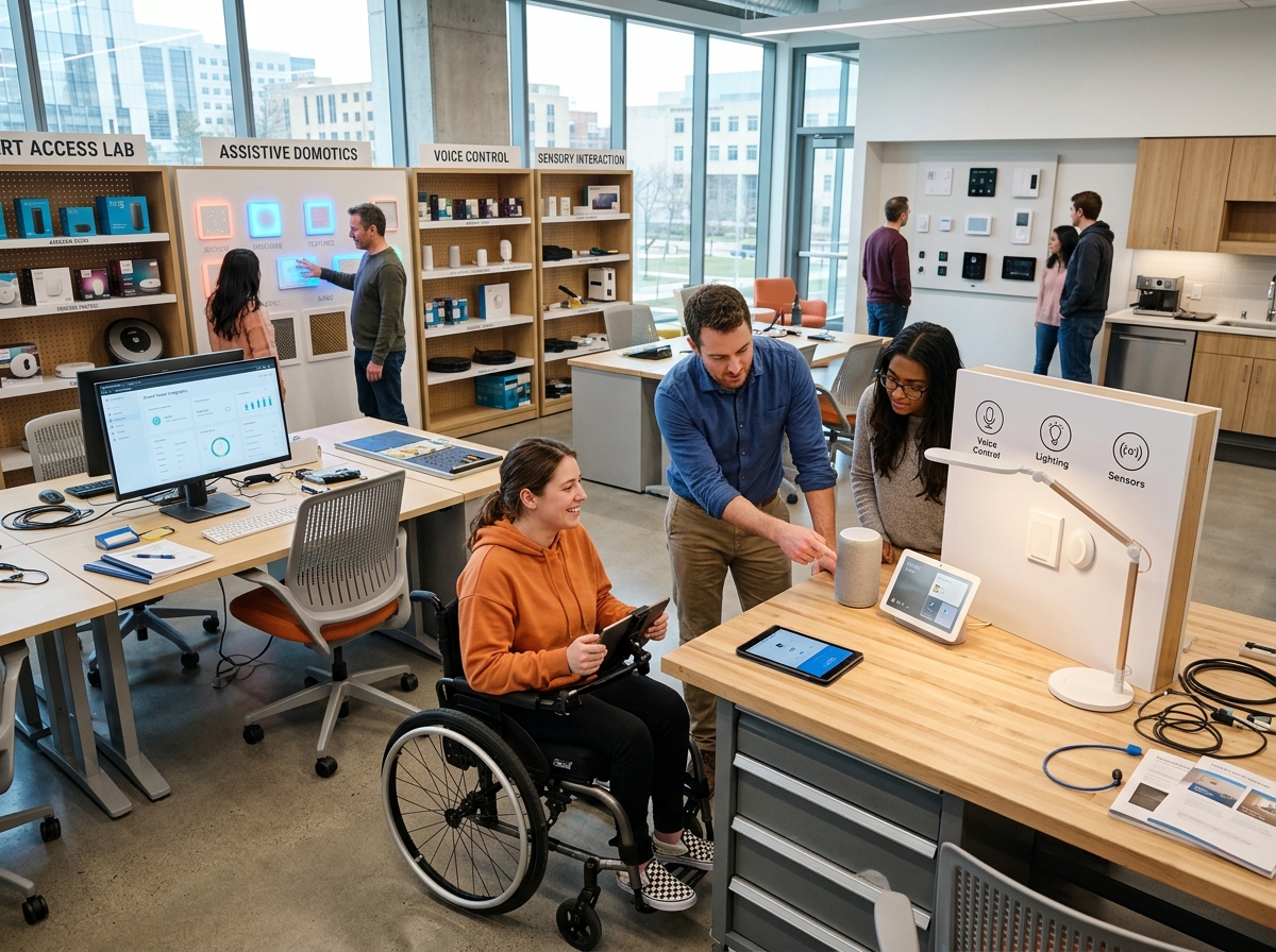 Laboratorio e soluzioni di domotica assistiva Fondazione COINSIEME ETS