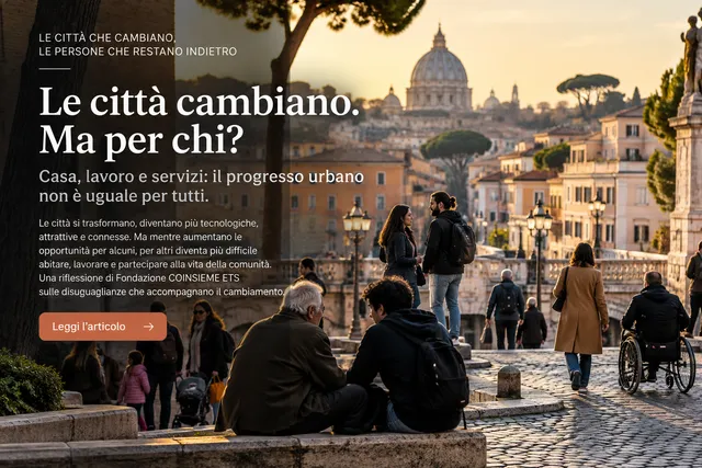 Immagine per: Le città cambiano. Ma per chi?