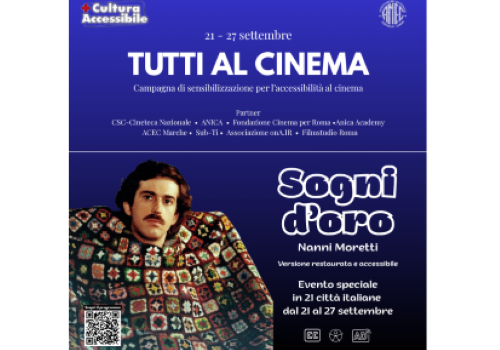 L’accessibilità è democrazia e fa anche bene al cinema!