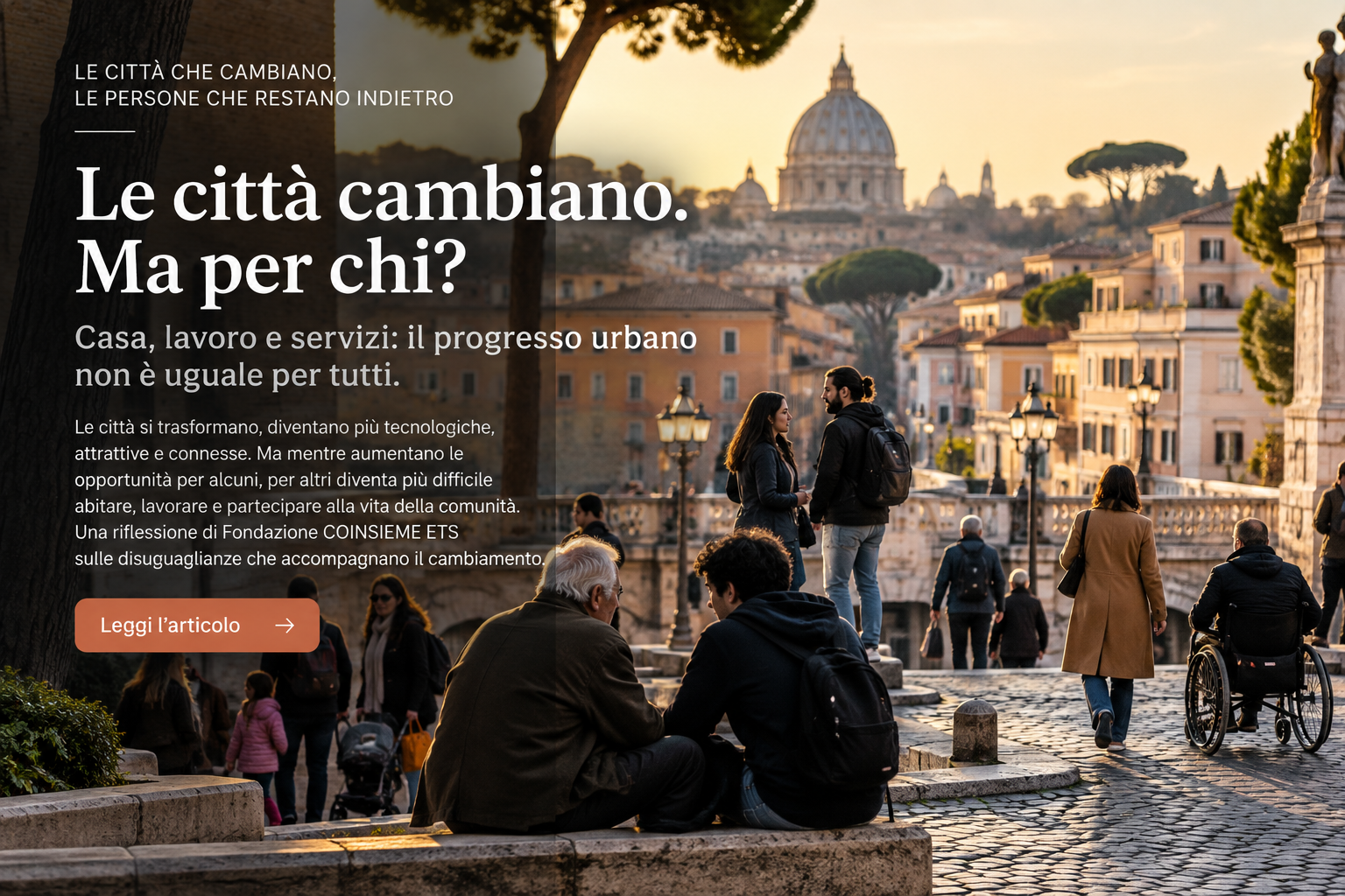 Immagine per: Le città cambiano. Ma per chi?